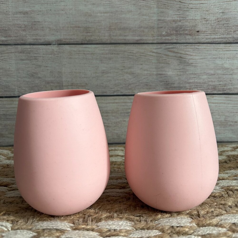 Odeme What a Pair Silicone Wine Glasses